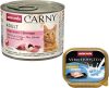Animonda Carny Adult Kattenvoer 6 x 200 g + 100 g Animonda vom Feinsten gratis! Rund & Kabeljauw met Wortelpeterselie online kopen