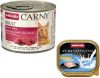 Animonda Carny Adult Kattenvoer 6 x 200 g + 100 g Animonda vom Feinsten gratis! Rund & Kabeljauw met Wortelpeterselie online kopen