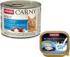 Animonda Carny Adult Kattenvoer 6 x 200 g + 100 g Animonda vom Feinsten gratis! Rund & Kabeljauw met Wortelpeterselie online kopen