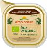 Almo Nature 32x Bio Organic Maintenance Hondenvoer Kalf en Groenten 100 gr online kopen
