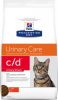 Hill&apos, s Prescription Diet C/D Multicare Stress Urinary Care kattenvoer met kip 2 x 1, 5 kg online kopen